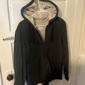 Old navy Sherpa lined hoodie